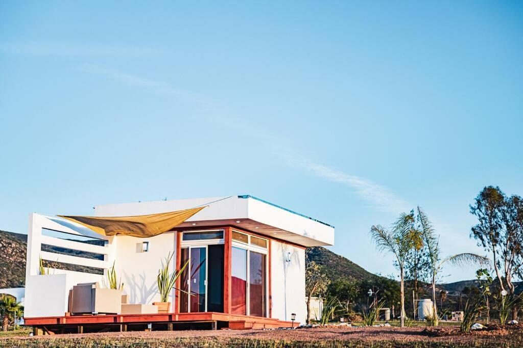 Cabana El Alamo Con Jacuzzi Villa Valle de Guadalupe Exterior photo