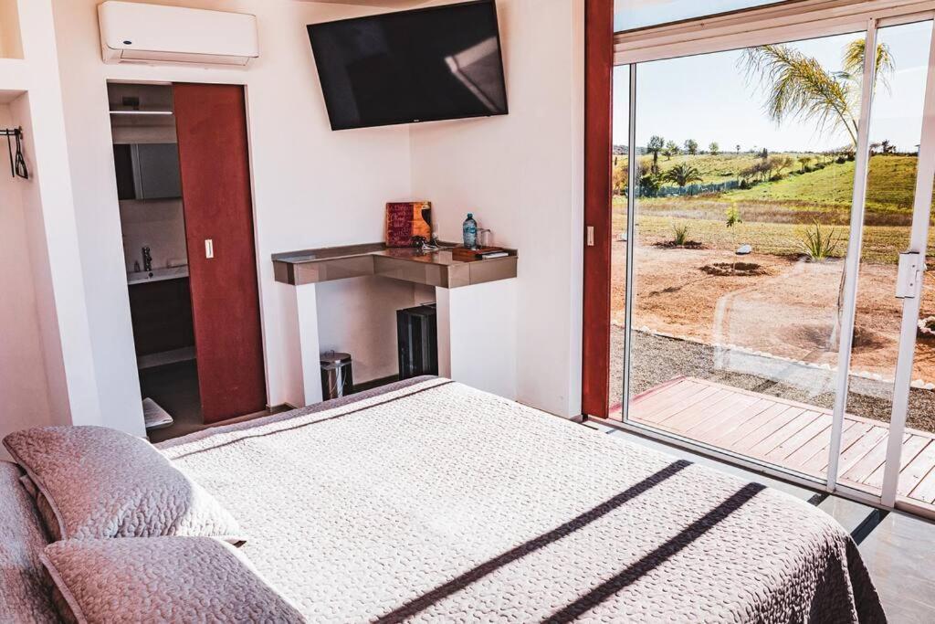 Cabana El Alamo Con Jacuzzi Villa Valle de Guadalupe Exterior photo