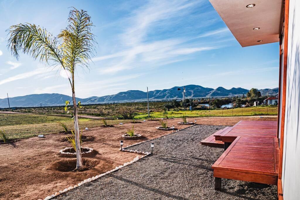 Cabana El Alamo Con Jacuzzi Villa Valle de Guadalupe Exterior photo