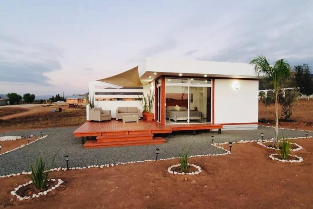 Cabana El Alamo Con Jacuzzi Villa Valle de Guadalupe Exterior photo